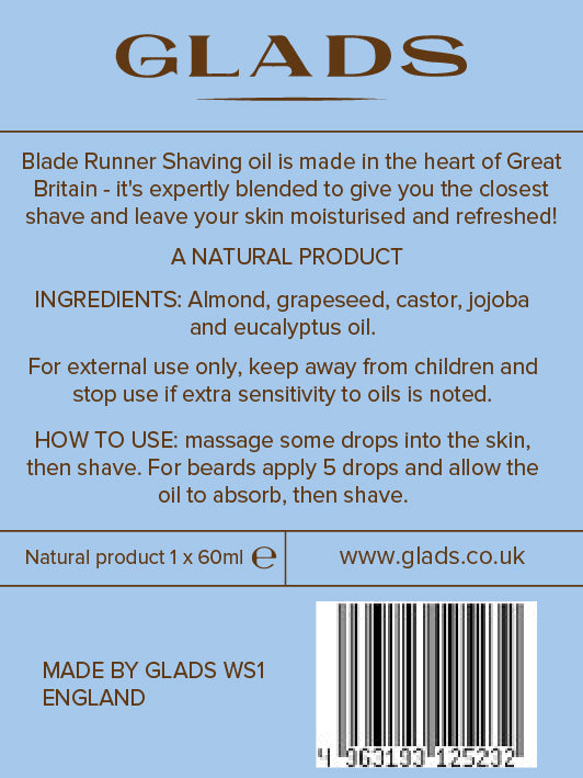 BladeRunner Shaving Oil – The Ultimate Shaving Experience