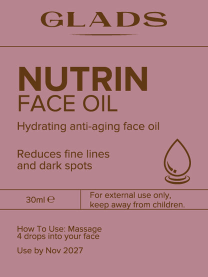 Nutrin Face Oil – Luxuriously Nourishing